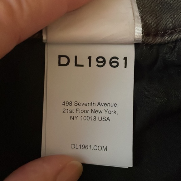 DL1961 Florence Ankle Skinny Jeans Mid Rise Instasculpt Camo Fort Green Size 29 - Picture 15 of 15